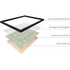 imageHAUS AND HUES Abstract Framed Wall Art  Sage Green Aesthetic Decor Minimalist Green Room Posters Modern Botanical Prints for Bedroom or Living Room Beige 12quot x 16quotGreen Face Line