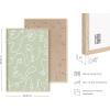 imageHAUS AND HUES Abstract Framed Wall Art  Sage Green Aesthetic Decor Minimalist Green Room Posters Modern Botanical Prints for Bedroom or Living Room Beige 12quot x 16quotGreen Face Line
