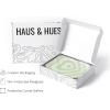 imageHAUS AND HUES Abstract Framed Wall Art  Sage Green Aesthetic Decor Minimalist Green Room Posters Modern Botanical Prints for Bedroom or Living Room Beige 12quot x 16quotGreen Heart