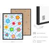 imageHAUS AND HUES Indie ampamp Y2K Posters  Aesthetic Preppy Wall Art Cool Blue Prints for Teen Girls Bedroom Decor Unframed 12x16Checkerboard and Smileys