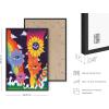 imageHAUS AND HUES Indie ampamp Y2K Posters  Aesthetic Preppy Wall Art Cool Blue Prints for Teen Girls Bedroom Decor Unframed 12x16Funky Flowers