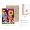 imageHAUS AND HUES Indie ampamp Y2K Posters  Aesthetic Preppy Wall Art Cool Blue Prints for Teen Girls Bedroom Decor Unframed 12x16Funky Flowers