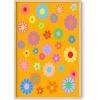 imageHAUS AND HUES Indie ampamp Y2K Posters  Aesthetic Preppy Wall Art Cool Blue Prints for Teen Girls Bedroom Decor Unframed 12x16Indie Rainbow Flowers