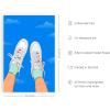 imageHAUS AND HUES Indie ampamp Y2K Posters  Aesthetic Preppy Wall Art Cool Blue Prints for Teen Girls Bedroom Decor Unframed 12x16Nikes in the Sky