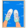 imageHAUS AND HUES Indie ampamp Y2K Posters  Aesthetic Preppy Wall Art Cool Blue Prints for Teen Girls Bedroom Decor Unframed 12x16Nikes in the Sky