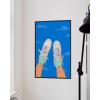 imageHAUS AND HUES Indie ampamp Y2K Posters  Aesthetic Preppy Wall Art Cool Blue Prints for Teen Girls Bedroom Decor Unframed 12x16Nikes in the Sky