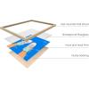 imageHAUS AND HUES Indie ampamp Y2K Posters  Aesthetic Preppy Wall Art Cool Blue Prints for Teen Girls Bedroom Decor Unframed 12x16Nikes in the Sky