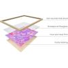 imageHAUS AND HUES Indie ampamp Y2K Posters  Aesthetic Preppy Wall Art Cool Blue Prints for Teen Girls Bedroom Decor Unframed 12x16Pink and Purple Hearts