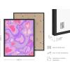imageHAUS AND HUES Indie ampamp Y2K Posters  Aesthetic Preppy Wall Art Cool Blue Prints for Teen Girls Bedroom Decor Unframed 12x16Pink and Purple Hearts