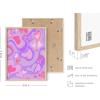 imageHAUS AND HUES Indie ampamp Y2K Posters  Aesthetic Preppy Wall Art Cool Blue Prints for Teen Girls Bedroom Decor Unframed 12x16Pink and Purple Hearts