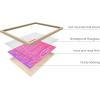 imageHAUS AND HUES Indie ampamp Y2K Posters  Aesthetic Preppy Wall Art Cool Blue Prints for Teen Girls Bedroom Decor Unframed 12x16Purple Hot Flames