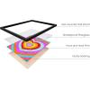 imageHAUS AND HUES Indie ampamp Y2K Posters  Aesthetic Preppy Wall Art Cool Blue Prints for Teen Girls Bedroom Decor Unframed 12x16Rainbow Heart