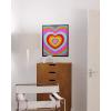 imageHAUS AND HUES Indie ampamp Y2K Posters  Aesthetic Preppy Wall Art Cool Blue Prints for Teen Girls Bedroom Decor Unframed 12x16Rainbow Heart