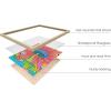 imageHAUS AND HUES Indie ampamp Y2K Posters  Aesthetic Preppy Wall Art Cool Blue Prints for Teen Girls Bedroom Decor Unframed 12x16Rainbow Mushroom