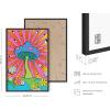 imageHAUS AND HUES Indie ampamp Y2K Posters  Aesthetic Preppy Wall Art Cool Blue Prints for Teen Girls Bedroom Decor Unframed 12x16Rainbow Mushroom