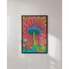 imageHAUS AND HUES Indie ampamp Y2K Posters  Aesthetic Preppy Wall Art Cool Blue Prints for Teen Girls Bedroom Decor Unframed 12x16Rainbow Mushroom