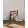 imageHAUS AND HUES Indie ampamp Y2K Posters  Aesthetic Preppy Wall Art Cool Blue Prints for Teen Girls Bedroom Decor Unframed 12x16Rainbow Smileys