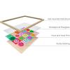 imageHAUS AND HUES Indie ampamp Y2K Posters  Aesthetic Preppy Wall Art Cool Blue Prints for Teen Girls Bedroom Decor Unframed 12x16Rainbow Smileys