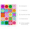 imageHAUS AND HUES Indie ampamp Y2K Posters  Aesthetic Preppy Wall Art Cool Blue Prints for Teen Girls Bedroom Decor Unframed 12x16Rainbow Smileys