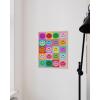 imageHAUS AND HUES Indie ampamp Y2K Posters  Aesthetic Preppy Wall Art Cool Blue Prints for Teen Girls Bedroom Decor Unframed 12x16Rainbow Smileys