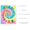 imageHAUS AND HUES Indie ampamp Y2K Posters  Aesthetic Preppy Wall Art Cool Blue Prints for Teen Girls Bedroom Decor Unframed 12x16Tie Dye Bears