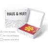 imageHAUS AND HUES Radiate Positivity Poster Inspirational Wall Art Kids Room Girls  Cute Posters for Girls Bedroom Elementary School Posters for Teens Radiate Positivity Framed Beige 24x36Red Flower