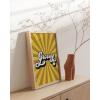 imageHAUS AND HUES Radiate Positivity Poster Inspirational Wall Art Kids Room Girls  Cute Posters for Girls Bedroom Elementary School Posters for Teens Radiate Positivity Framed Beige 24x36Groovy Rays