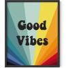 imageHAUS AND HUES Sunglasses Art Poster for Teen Girls Room  Retro Indie Aesthetic Trippy Wall Art  UNFRAMED 12quotx16quot Hippie SunglassesGood Vibes