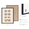 imageHAUS AND HUES Sunglasses Art Poster for Teen Girls Room  Retro Indie Aesthetic Trippy Wall Art  UNFRAMED 12quotx16quot Hippie SunglassesHippie Sunglasses