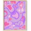 Pink and Purple Hearts