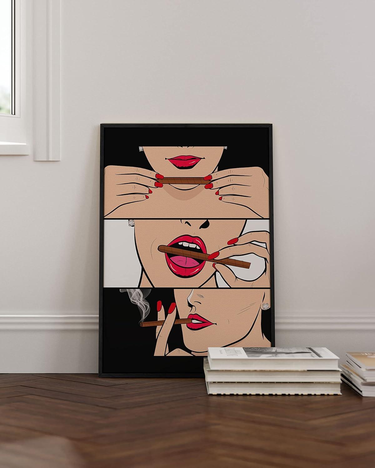 imageRipGrip Pop Art and Vintage Poster Print  Trendy Andy Warhol Wall Art Dope Posters Cool College Posters Dorm Wall Decor Cool Wall Art Unframed 12quotx 16quot The Future is BrightBlack