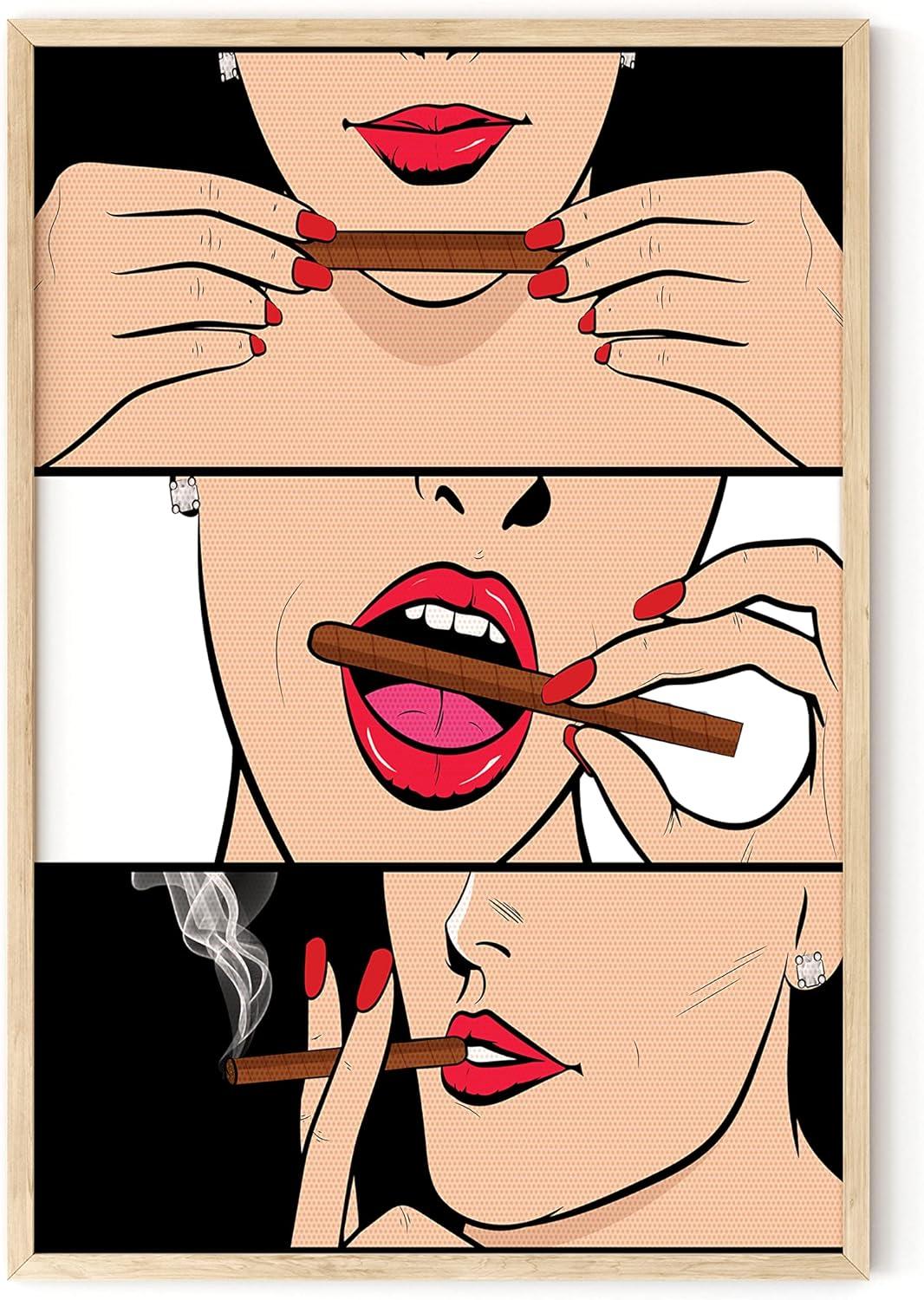 imageRipGrip Pop Art and Vintage Poster Print  Trendy Andy Warhol Wall Art Dope Posters Cool College Posters Dorm Wall Decor Cool Wall Art Unframed 12quotx 16quot The Future is BrightBlack