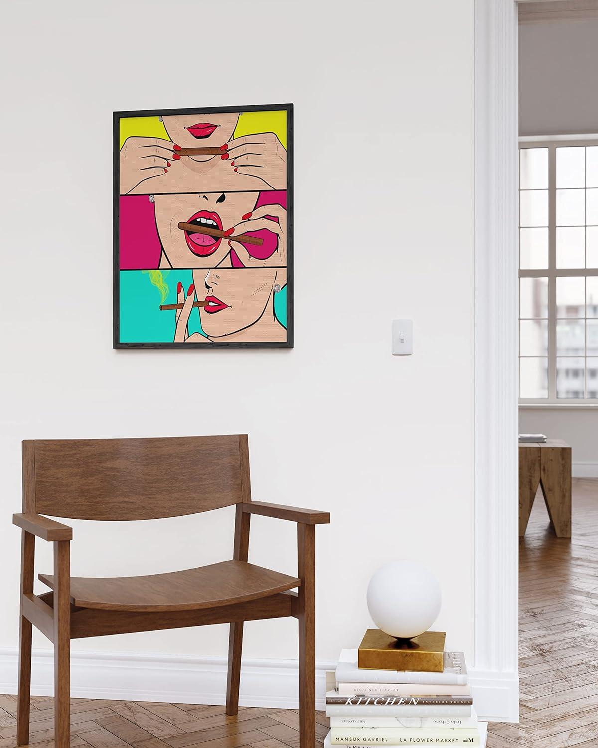 imageRipGrip Pop Art and Vintage Poster Print  Trendy Andy Warhol Wall Art Dope Posters Cool College Posters Dorm Wall Decor Cool Wall Art Unframed 12quotx 16quot The Future is BrightRainbow