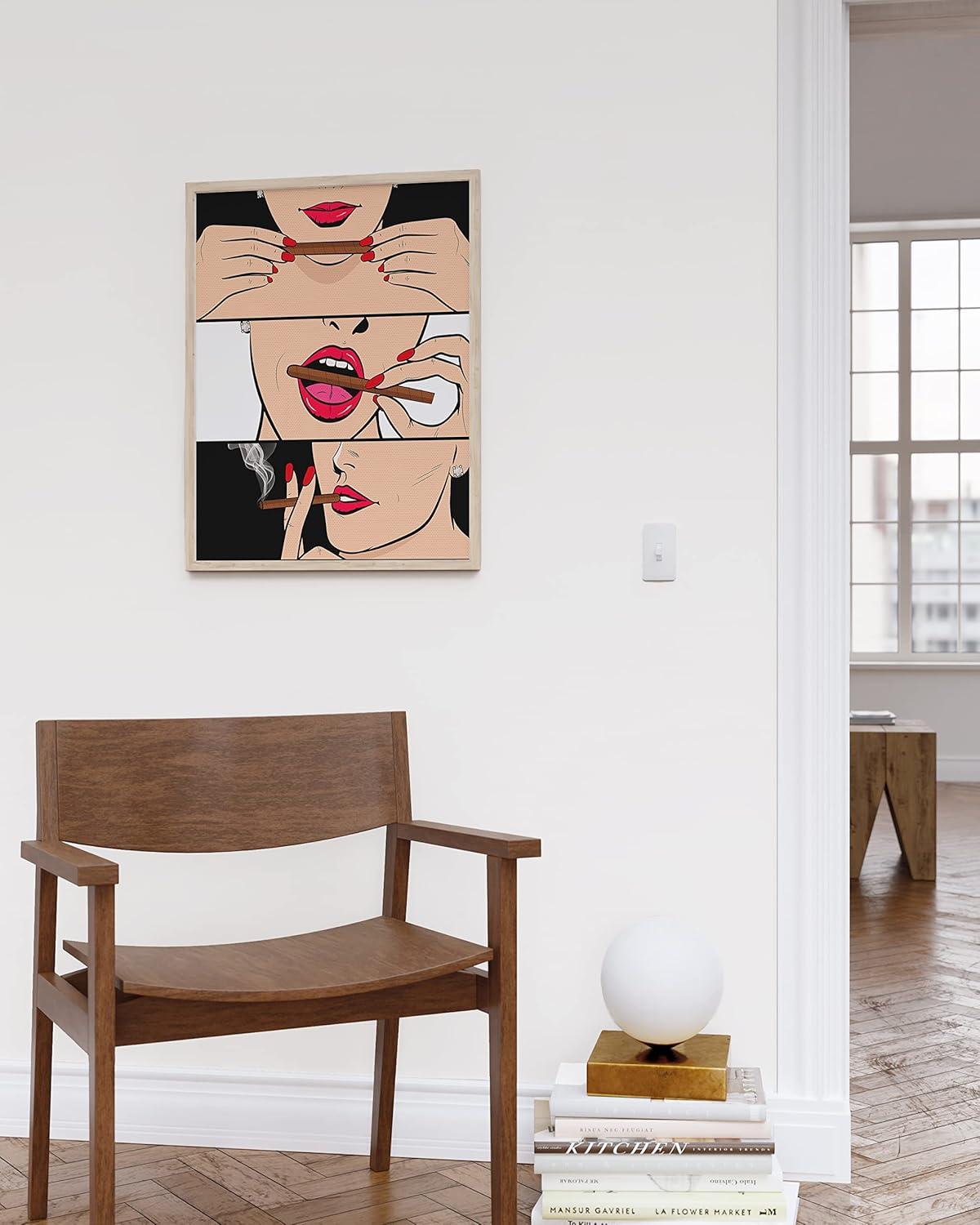 imageRipGrip Pop Art and Vintage Poster Print  Trendy Andy Warhol Wall Art Dope Posters Cool College Posters Dorm Wall Decor Cool Wall Art Unframed 12quotx 16quot The Future is BrightBlack