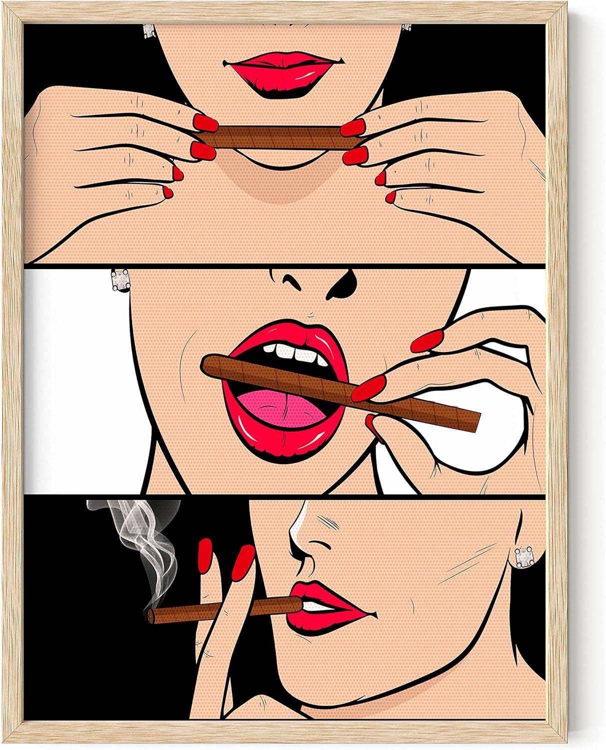 imageRipGrip Pop Art and Vintage Poster Print  Trendy Andy Warhol Wall Art Dope Posters Cool College Posters Dorm Wall Decor Cool Wall Art Unframed 12quotx 16quot The Future is BrightBlack