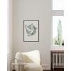 imageHAUS AND HUES Flower Posters for Teen Girls Room  Trendy Aesthetic Wall Art Cute VSCO Flower Posters Stay Positive Buttercup Black Frame 24x36Hippie Dove