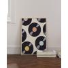 imageHAUS AND HUES Flower Posters for Teen Girls Room  Trendy Aesthetic Wall Art Cute VSCO Flower Posters Stay Positive Buttercup Black Frame 24x36Vintage Discs