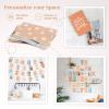 imageHAUS AND HUES Photo Collage Kit for Wall Aesthetic Dcor Beach Aesthetic Posters ampamp Aesthetic Pictures for Wall Collage  Blue Aesthetic Room Decor Photo Collage Kit for Wall Blue Set of 30Peach