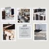 imageHAUS AND HUES Photo Collage Kit for Wall Aesthetic Dcor Beach Aesthetic Posters ampamp Aesthetic Pictures for Wall Collage  Blue Aesthetic Room Decor Photo Collage Kit for Wall Blue Set of 30Sage Green