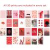 imageHAUS AND HUES Photo Collage Kit for Wall Aesthetic Dcor Beach Aesthetic Posters ampamp Aesthetic Pictures for Wall Collage  Blue Aesthetic Room Decor Photo Collage Kit for Wall Blue Set of 30Red