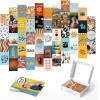 imageHAUS AND HUES Photo Collage Kit for Wall Aesthetic Dcor Beach Aesthetic Posters ampamp Aesthetic Pictures for Wall Collage  Blue Aesthetic Room Decor Photo Collage Kit for Wall Blue Set of 30Hippie