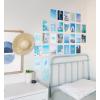 imageHAUS AND HUES Photo Collage Kit for Wall Aesthetic Dcor Beach Aesthetic Posters ampamp Aesthetic Pictures for Wall Collage  Blue Aesthetic Room Decor Photo Collage Kit for Wall Blue Set of 30Blue