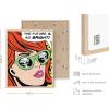 imageRipGrip Pop Art and Vintage Poster Print  Trendy Andy Warhol Wall Art Dope Posters Cool College Posters Dorm Wall Decor Cool Wall Art Unframed 12quotx 16quot The Future is BrightRed
