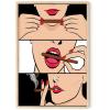 imageRipGrip Pop Art and Vintage Poster Print  Trendy Andy Warhol Wall Art Dope Posters Cool College Posters Dorm Wall Decor Cool Wall Art Unframed 12quotx 16quot The Future is BrightBlack