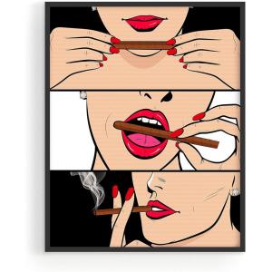 imageRipGrip Pop Art and Vintage Poster Print  Trendy Andy Warhol Wall Art Dope Posters Cool College Posters Dorm Wall Decor Cool Wall Art Unframed 12quotx 16quot The Future is BrightBlack