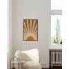 imageHAUS AND HUES Indie Posters and Hippie Posters for Bedroom  Beatles Lyrics Wall Art Indie Pictures Wall Decor  Lyrical Artworks Beatles Lyrics Art Here Comes The Sun Framed Black 16x20Sun Rays
