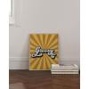 imageHAUS AND HUES Indie Posters and Hippie Posters for Bedroom  Beatles Lyrics Wall Art Indie Pictures Wall Decor  Lyrical Artworks Beatles Lyrics Art Here Comes The Sun Framed Black 16x20Groovy Rays