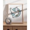 imageHAUS AND HUES Indie Posters and Hippie Posters for Bedroom  Beatles Lyrics Wall Art Indie Pictures Wall Decor  Lyrical Artworks Beatles Lyrics Art UNFRAMED 24x36 Here Comes the SunHippie Dove