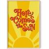 imageHAUS AND HUES Groovy Posters ampamp Hippie Wall Art for Bedroom  Retro Room Decor Indie Posters for Room Aesthetic 70s Poster ampamp Hippy Decor Groovy Rays Black Frame 24x36Here Comes the Sun