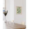 imageHAUS AND HUES Danish Pastel Aesthetic Matisse Poster  Room Decor Print ampamp Sage Green Wall Decor Cutouts Modern Abstract Art 24quot x 36quot Framed BeigeFlower Market Sage